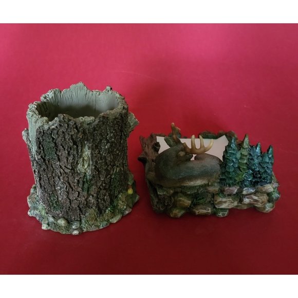 Reindeer Themed Pen and Note Holder Set - Picture 4 of 12